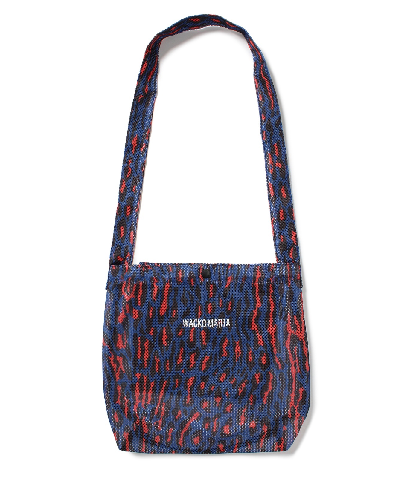 高速配送 MESH LEOPARD / EASY (SPEAK MARIA WACKO SHOULDER BLUE BAG) バッグ