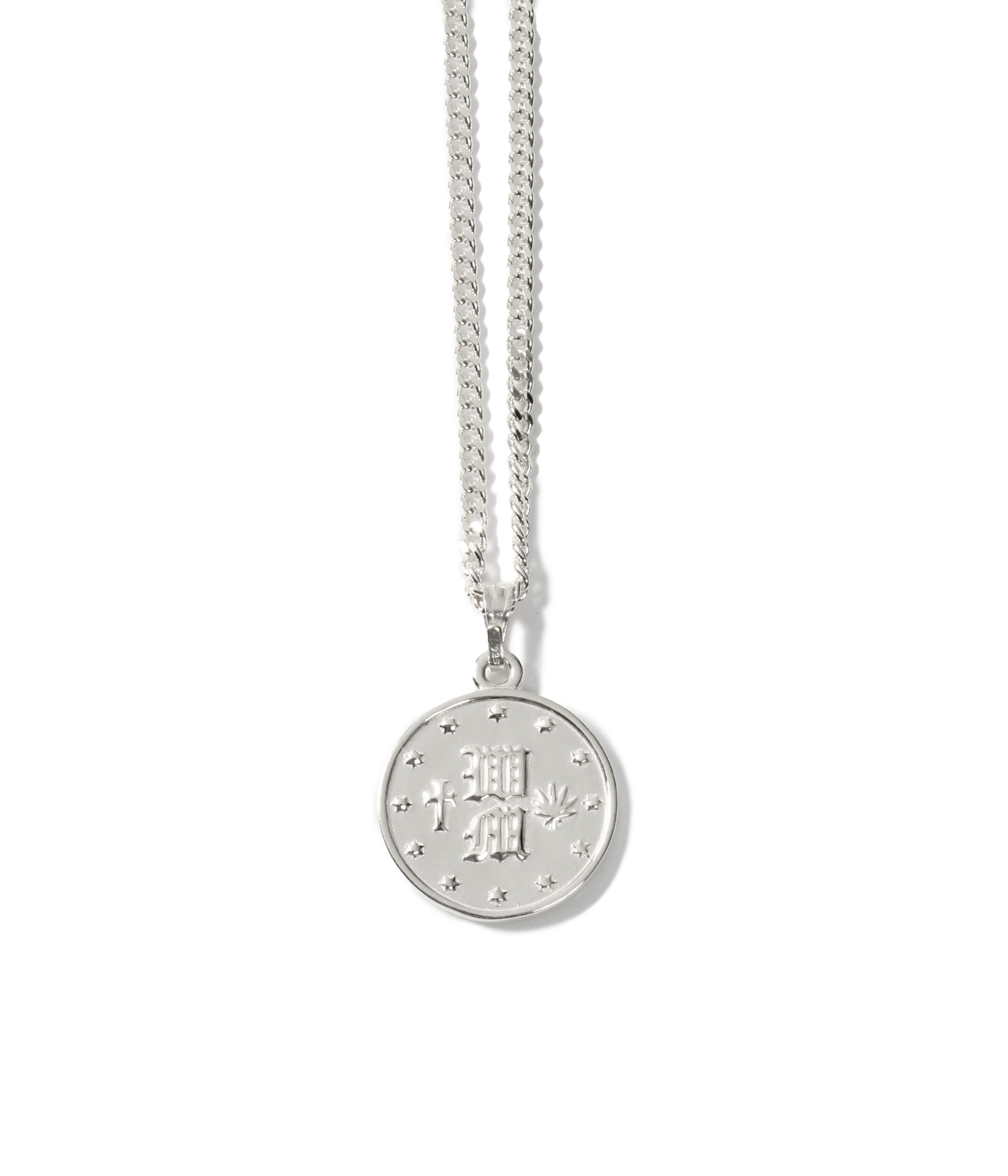 アクセサリー WACKOMARIA COIN NECKLACE SILVER WACKO MARIA/COIN NECKLACE（SILVER）［コインネックレス-24秋冬