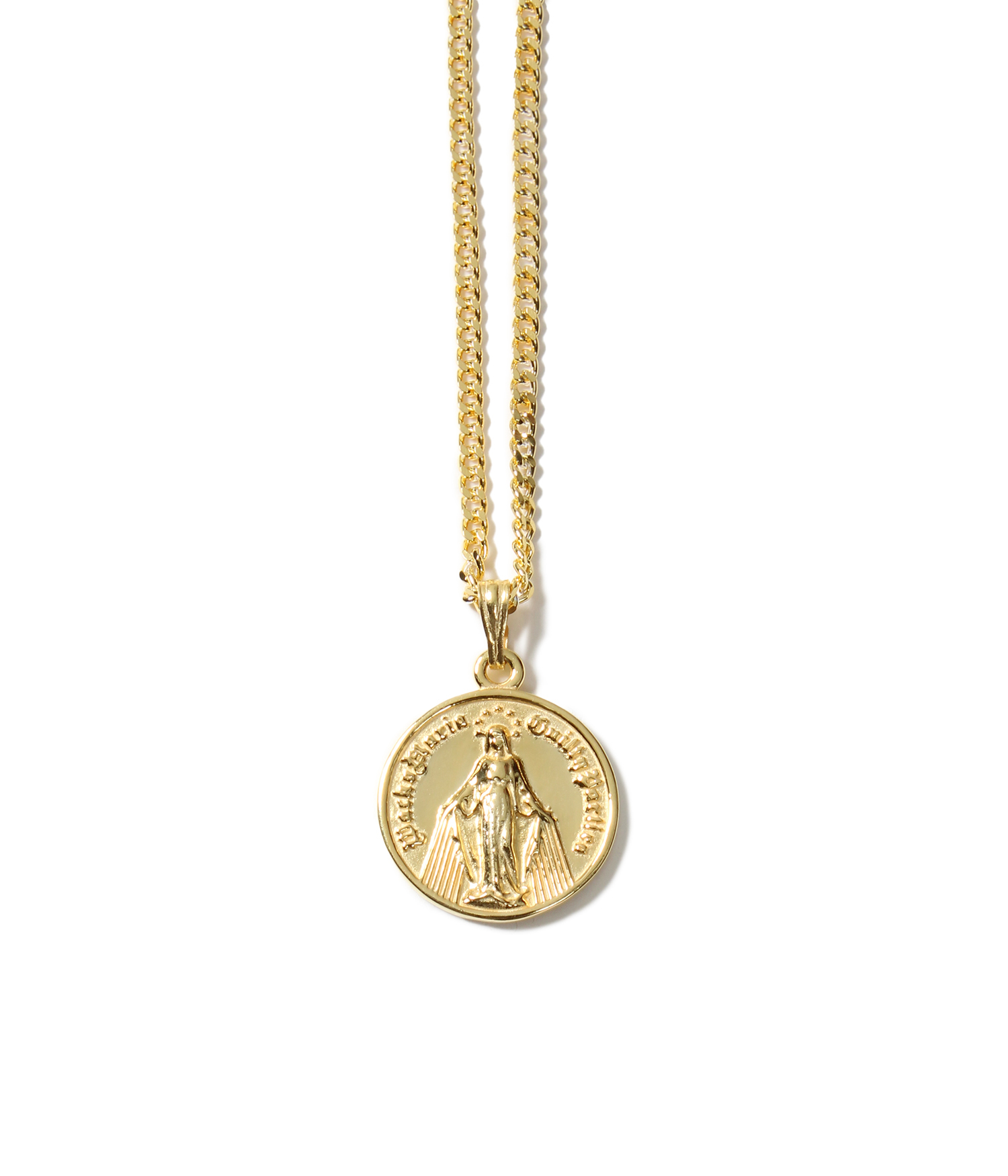 アクセサリー Wacko Maria COIN NECKLACE Gold WACKO MARIA (COIN NECKLACE) GOLD - FAMLEST