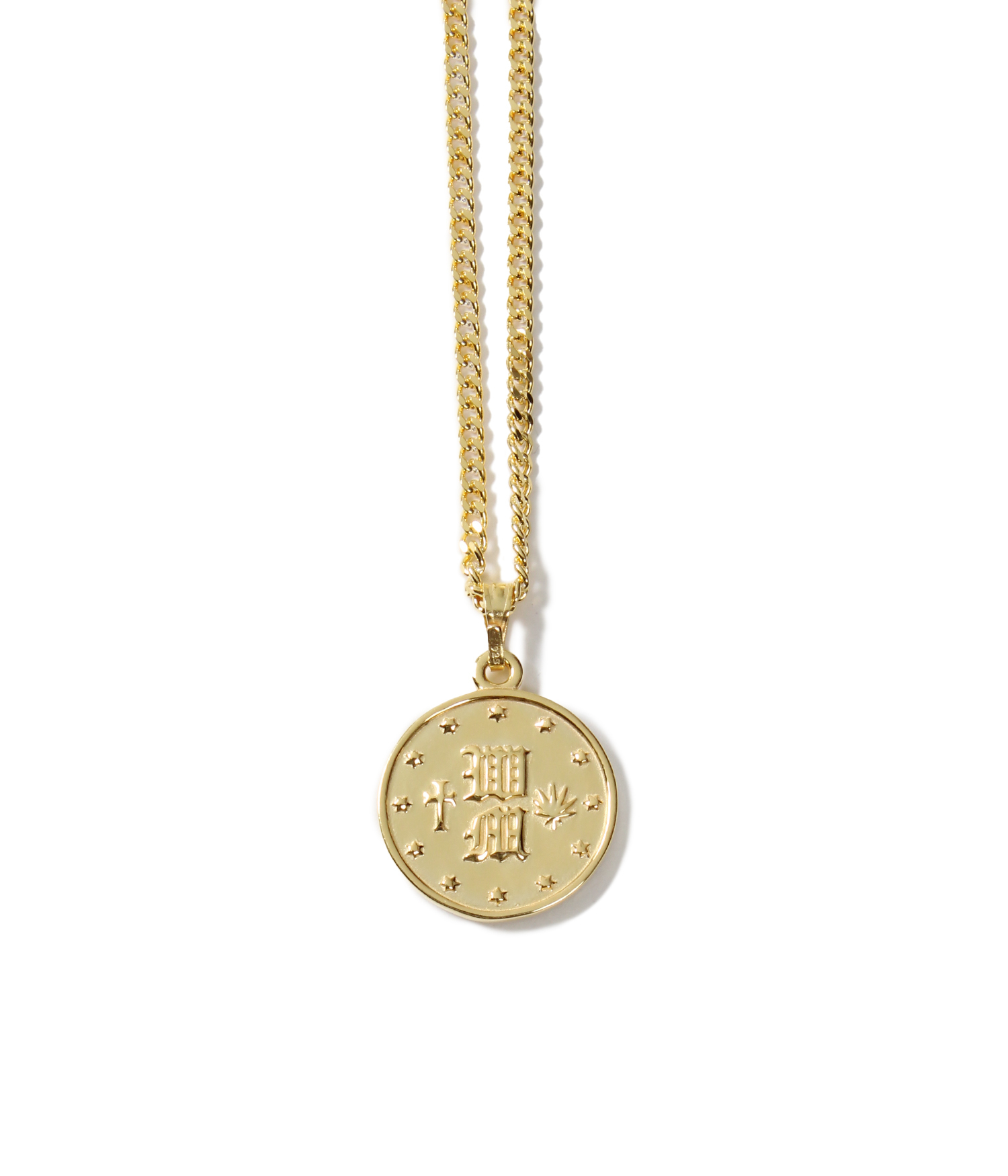 アクセサリー Wacko Maria COIN NECKLACE Gold WACKO MARIA(ワコマリア) / COIN NECKLACE【GOLD】 | マリアが