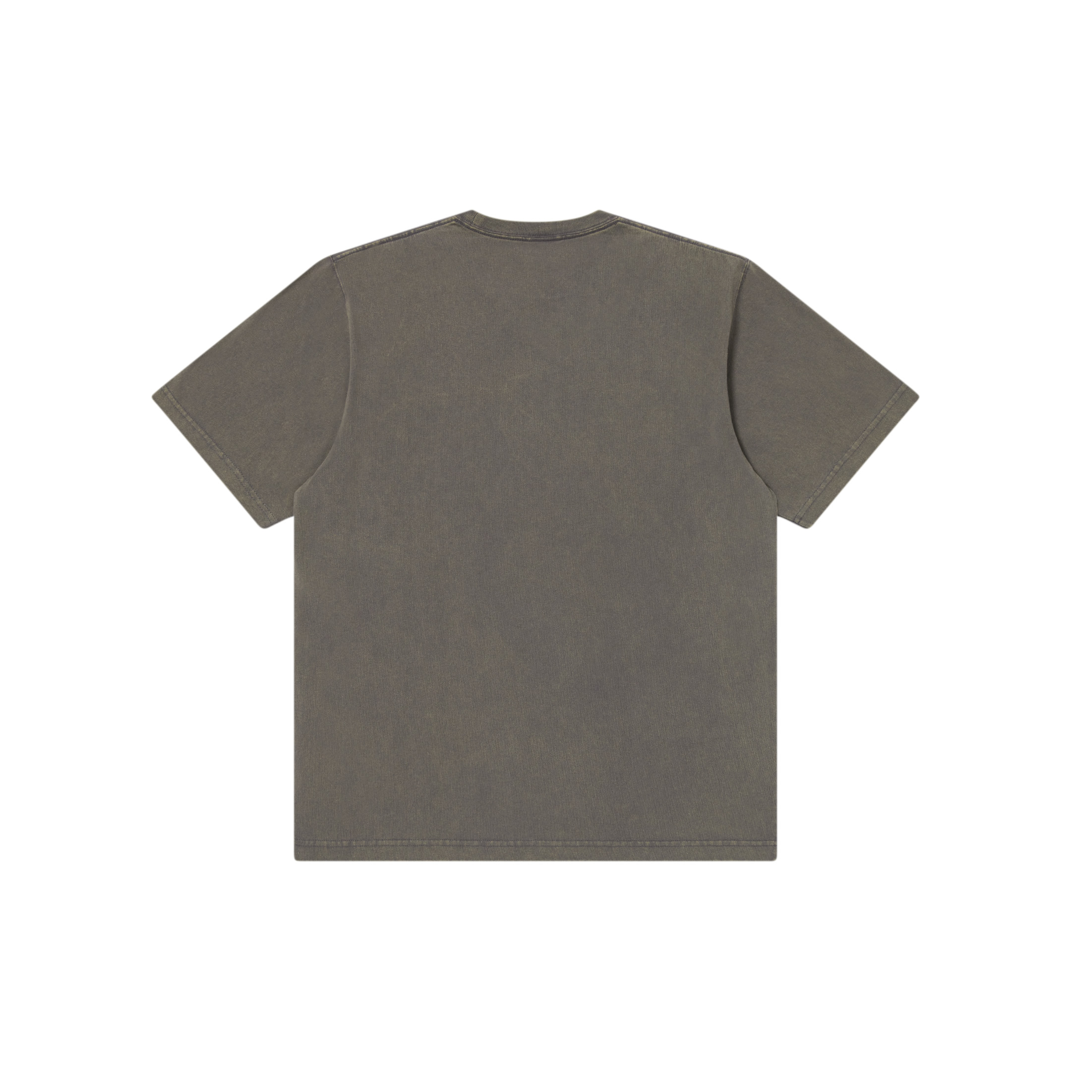 black eye patch Tシャツ BLACK EYE PATCH (OG SHAPE WASHED TEE) CHARCOAL - FAMLEST