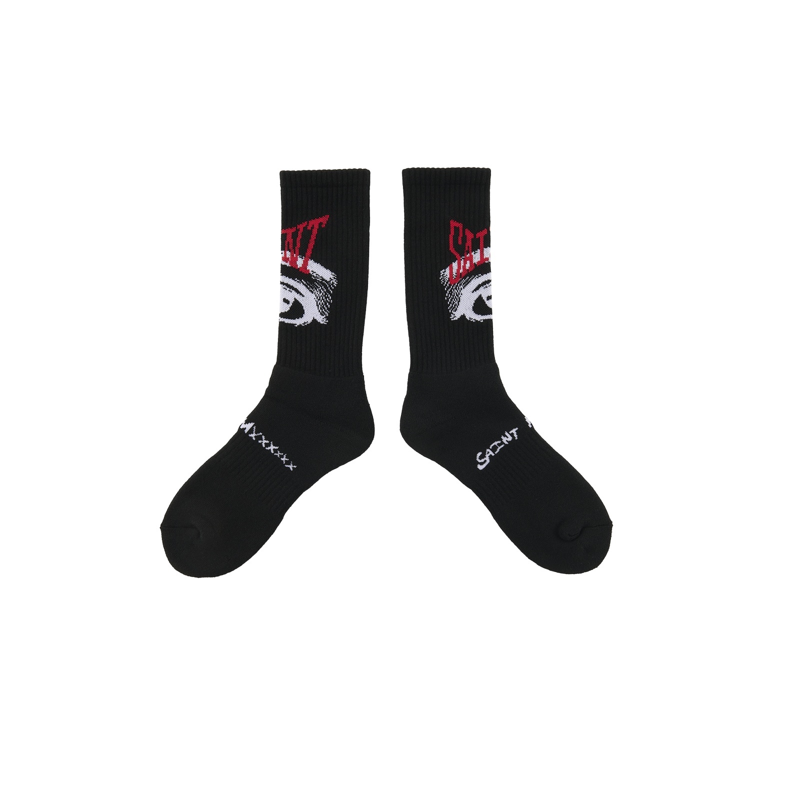 すぐ届く！ SAINT Mxxxxxx FRIENDS SOCKS フレンズ ブラック SAINT Mxxxxxx x FRIENDS FRD_SOCKS FRIENDS Black