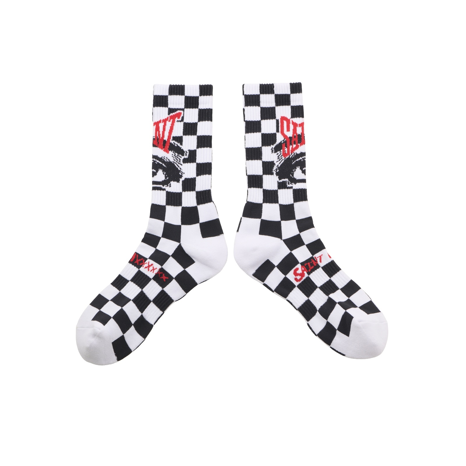 国内買付■SAINT MXXXXXX■SOCKS/EYE 4色展開 SAINT Mxxxxxx Eye Socks Gray _ FASCINATE Osaka Japan. -FASCINATE
