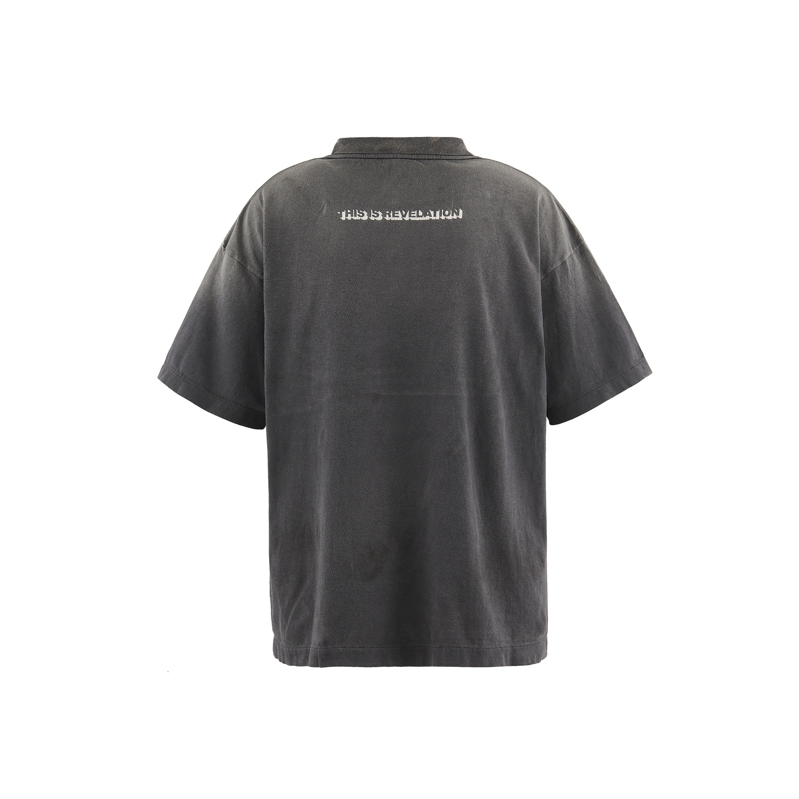 Saint Mxxxxxx♡ SS TEE/FIST BLACK SAINT Mxxxxxx St. Michael FW25 SS TEE/FIST/BLACK / BLK - NUBIAN