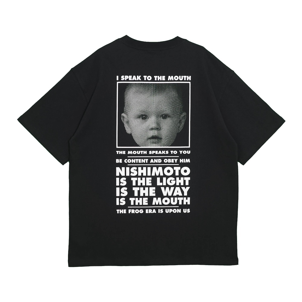 【定価9900円】新品 nishimoto is the mouth マフラー￼ NISHIMOTO IS THE MOUTH (S/S TEE) BLACK - FAMLEST