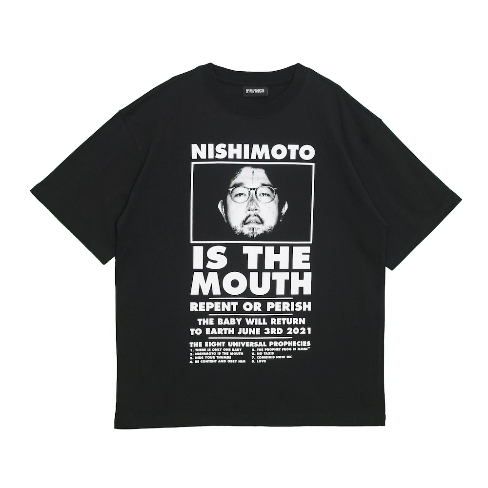 【定価9900円】新品 nishimoto is the mouth マフラー NISHIMOTO IS THE MOUTH (S/S TEE) BLACK - FAMLEST