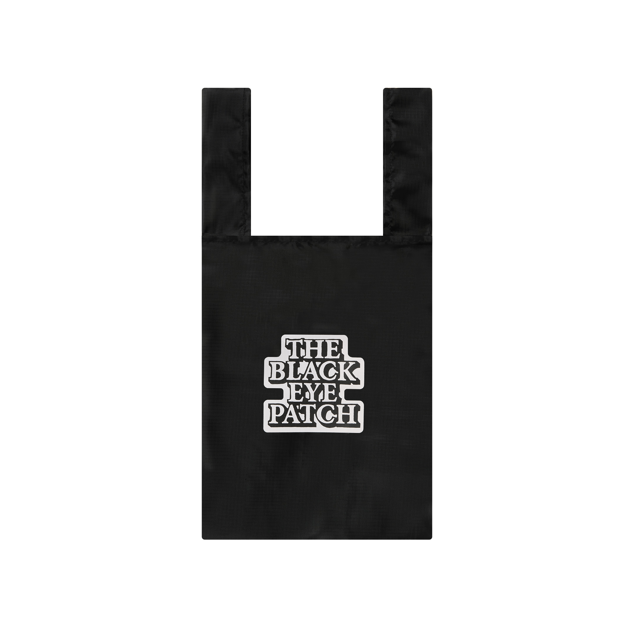 BLACK EYE PATCH (OG LABEL RIPSTOP GROCERY BAG) BLACK - FAMLEST