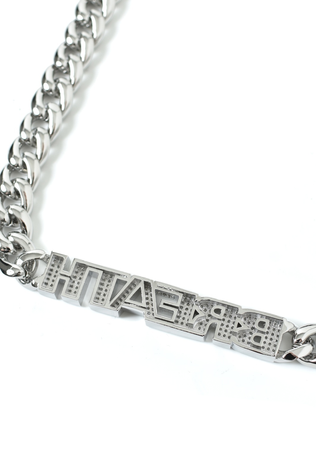 ✛ ORDER SILVER925RING約19号✛ポーチが付属します BREATH (BREATH ZIRCONIA CHAIN NECKLACE) SILVER - FAMLEST