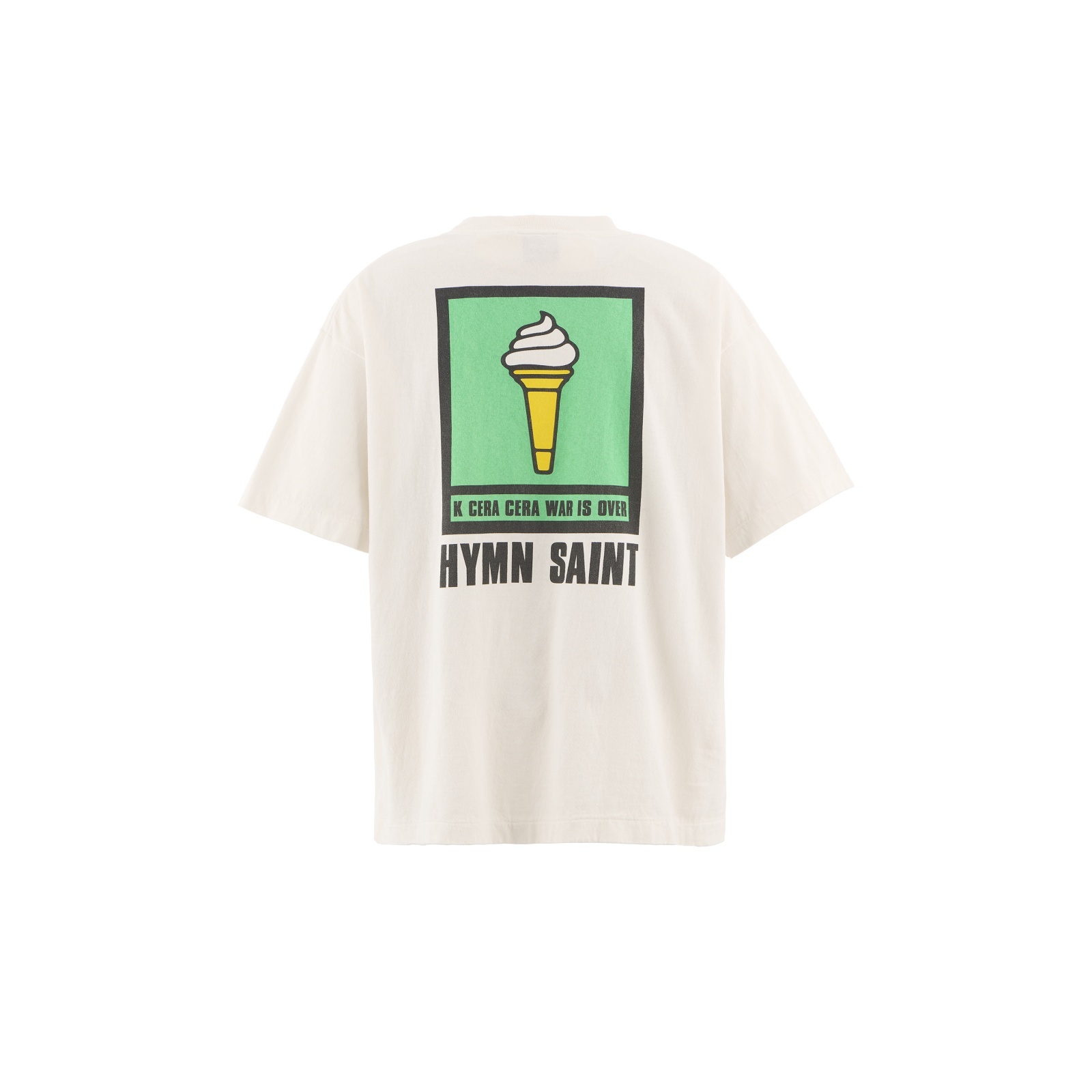 ❤︎ミルクです❤︎ SAINT Mxxxxxx (KK_SS TEE_ICECREAM) WHITE - FAMLEST