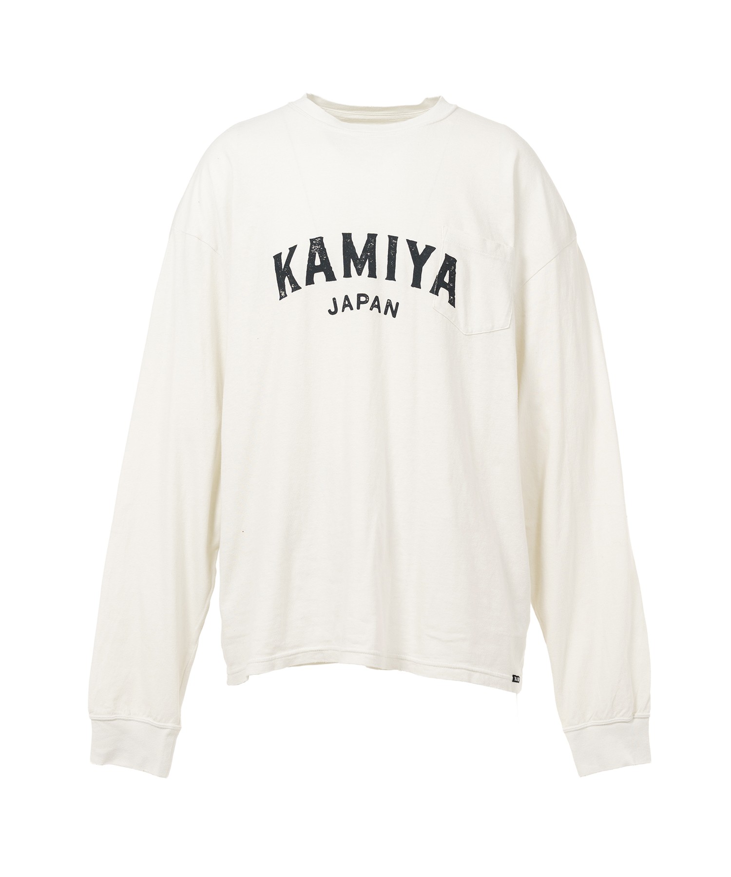 KAMIYA Tシャツ KAMIYA tシャツ Distressed Pocket T-shirt メンズ : ZOZOTOWN Yahoo