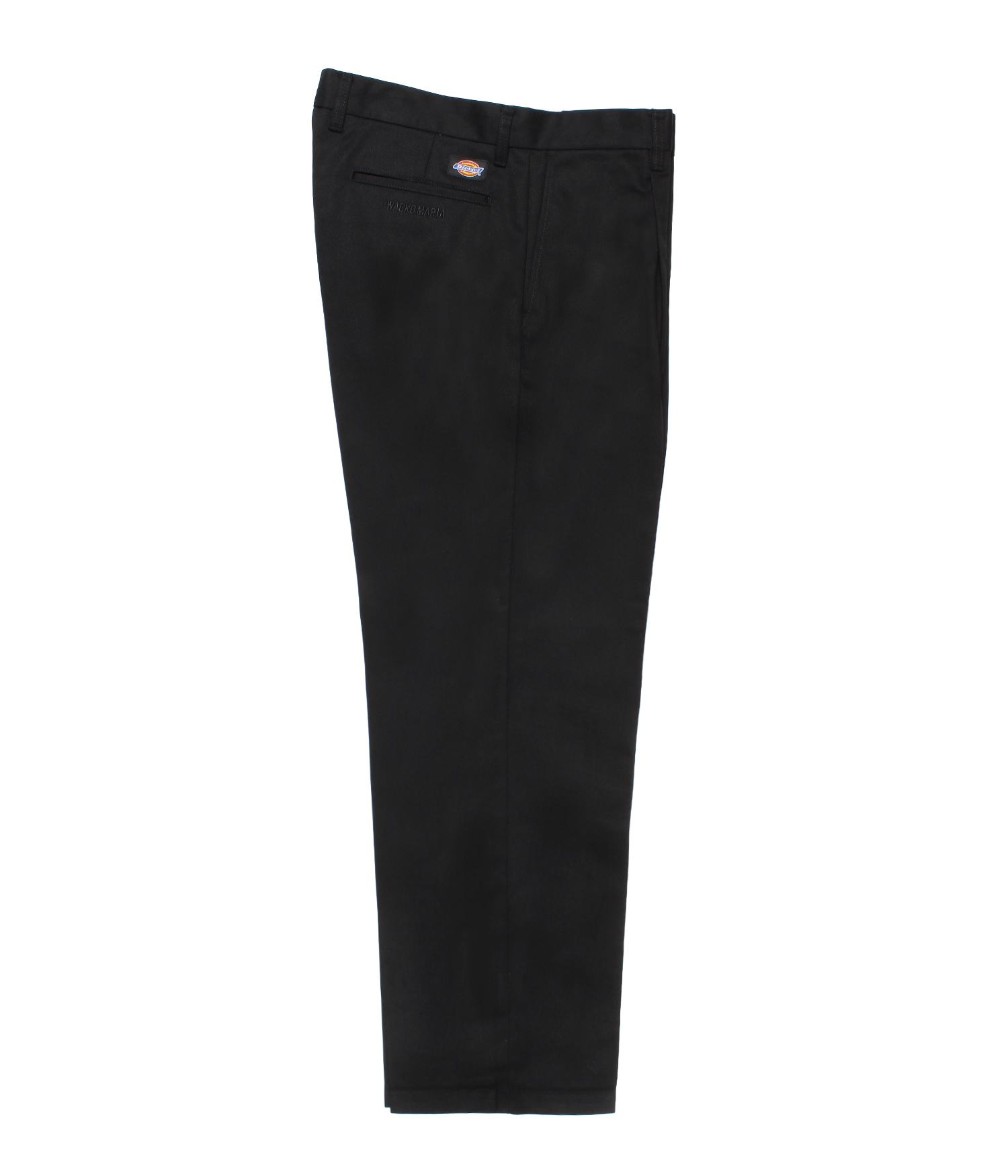WACKO MARIA (DICKIES PLEATED TROUSERS) BLACK - FAMLEST