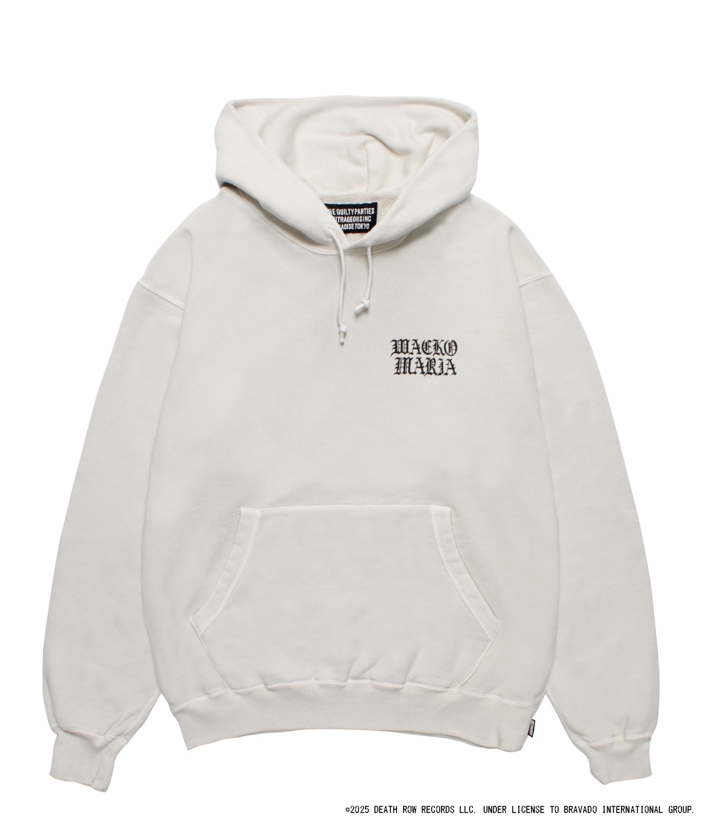 WACKO MARIA DEATH ROW RECORDS スウェット WACKO MARIA(ワコマリア)× DEATH ROW RECORDS / GARMENT DYED HOODED