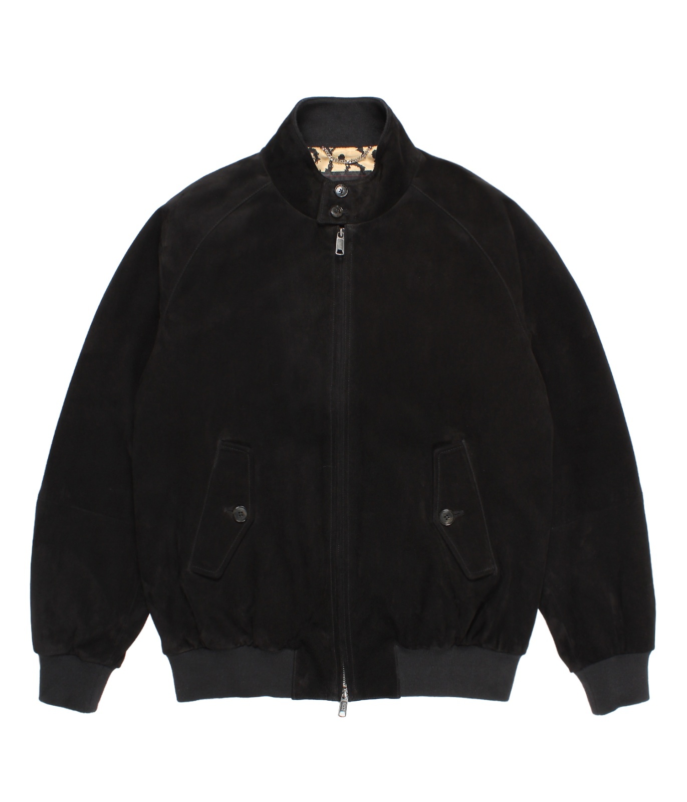 WACKO MARIA (BARACUTA G9 SUEDE LEATHER HARRINGTON JACKET