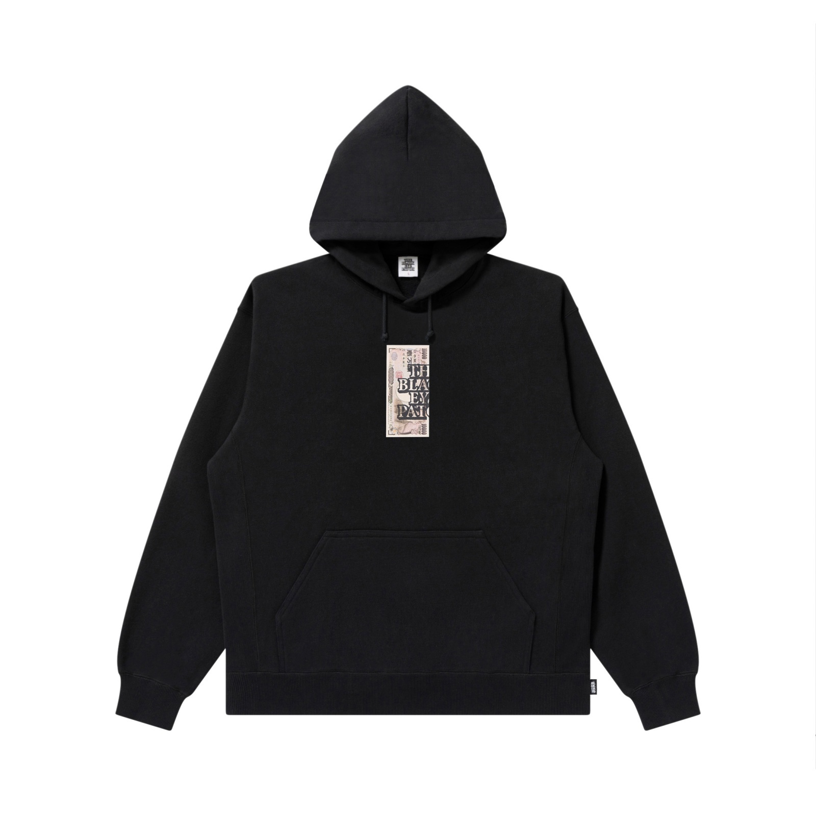 BLACK EYE PATCH (OG YUKICHI BILL HOODIE) BLACK - FAMLEST