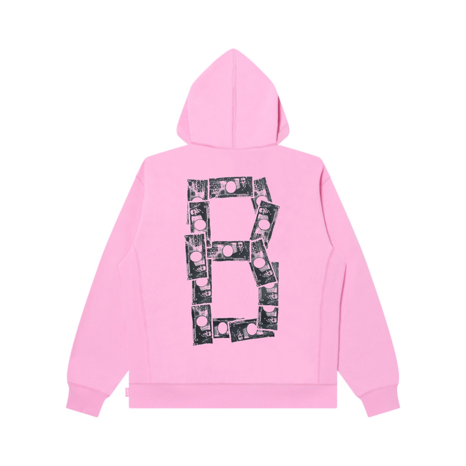 BLACK EYE PATCH (OG YUKICHI BILL HOODIE) PINK - FAMLEST